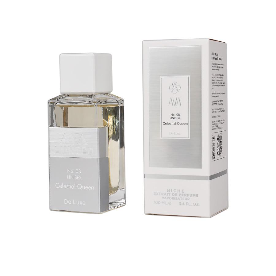 Niche perfume extract unisex AVA-De Luxe Celestial Queen NICHE PERFUM 100 ml AD-08
Niche perfume extract unisex AVA-De Luxe Celestial Queen NICHE PERFUM 100 ml AD-08