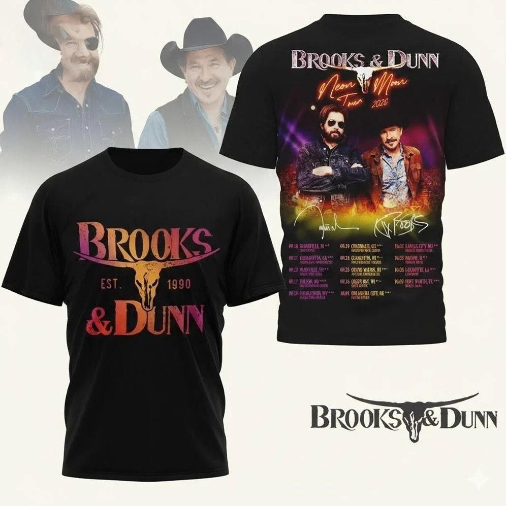 Brooks And Dunn Neon Moon Tour 2026 AOP 3D T-Shirt XL
Brooks And Dunn Neon Moon Tour 2026 AOP 3D T-Shirt XL