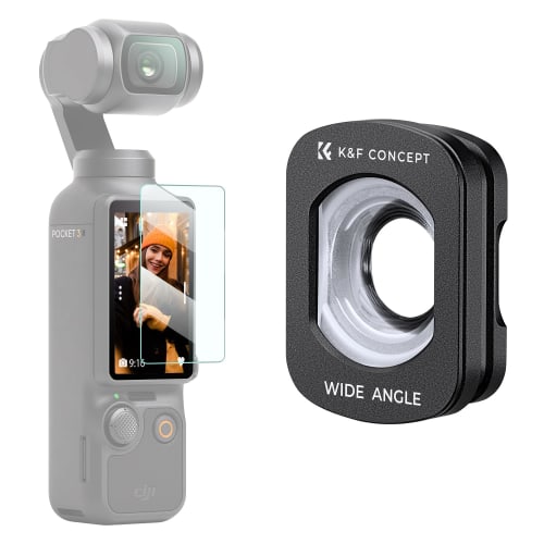 Магнитный фильтр K&F Concept для DJI OSMO Pocket 3, широкоугольный объектив, диапазон съемки широкоугольным объективом 20°, увеличение 0,72X, широкоугольный фильтр, магнитный A
Магнитный фильтр K&F Concept для DJI OSMO Pocket 3, широкоугольный объектив, диапазон съемки широкоугольным объективом 20°, увеличение 0,72X, широкоугольный фильтр, магнитный A