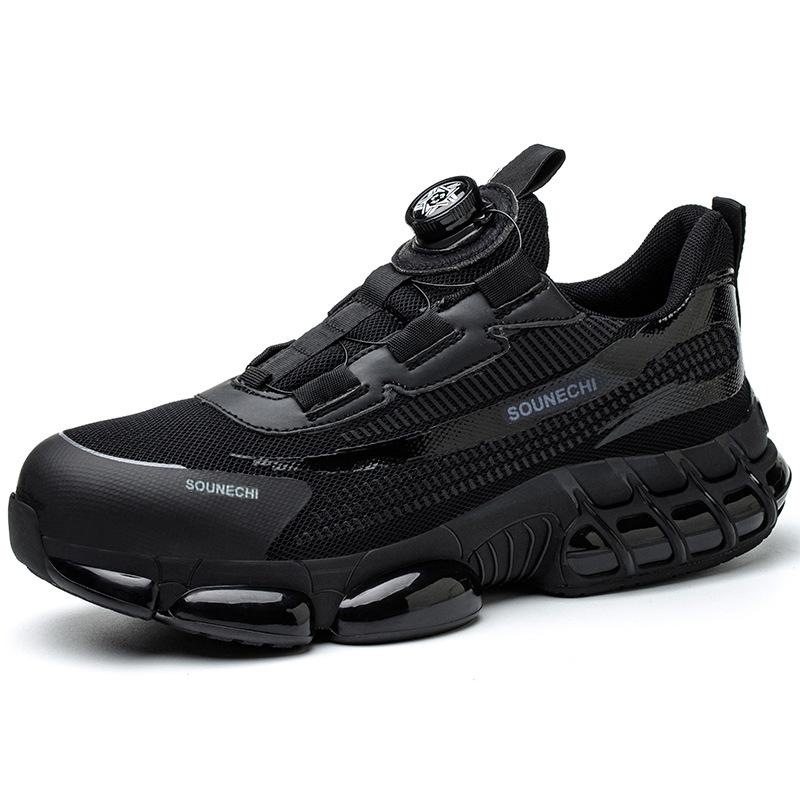 Men s Work Shoes Rotary Buckle Work Sneakers Protective Shoes Safety Industrial Puncture-proof Anti-smash Men Steel Toe Sneakers 36 чёрный
Men s Work Shoes Rotary Buckle Work Sneakers Protective Shoes Safety Industrial Puncture-proof Anti-smash Men Steel Toe Sneakers 36 чёрный