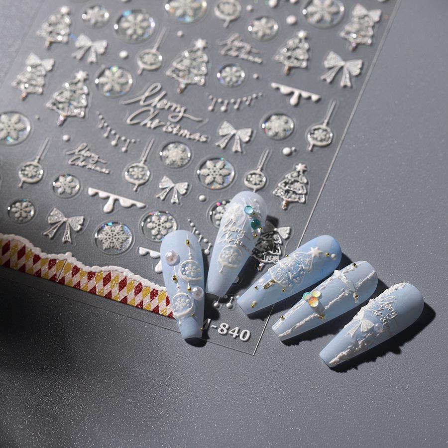 TENSOR Ice Transparent Glass Nail Stickers - M840 Jelly Gel Series, Back Adhesive, Broken Design.
TENSOR Ice Transparent Glass Nail Stickers - M840 Jelly Gel Series, Back Adhesive, Broken Design.