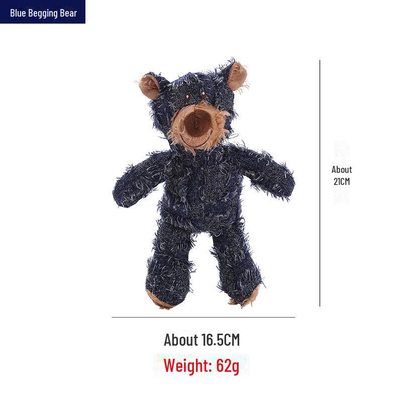 Мягкая игрушка для жевания собак «Нищий медведь» — игрушка для чистки и скрежетания зубами синий
Мягкая игрушка для жевания собак «Нищий медведь» — игрушка для чистки и скрежетания зубами синий