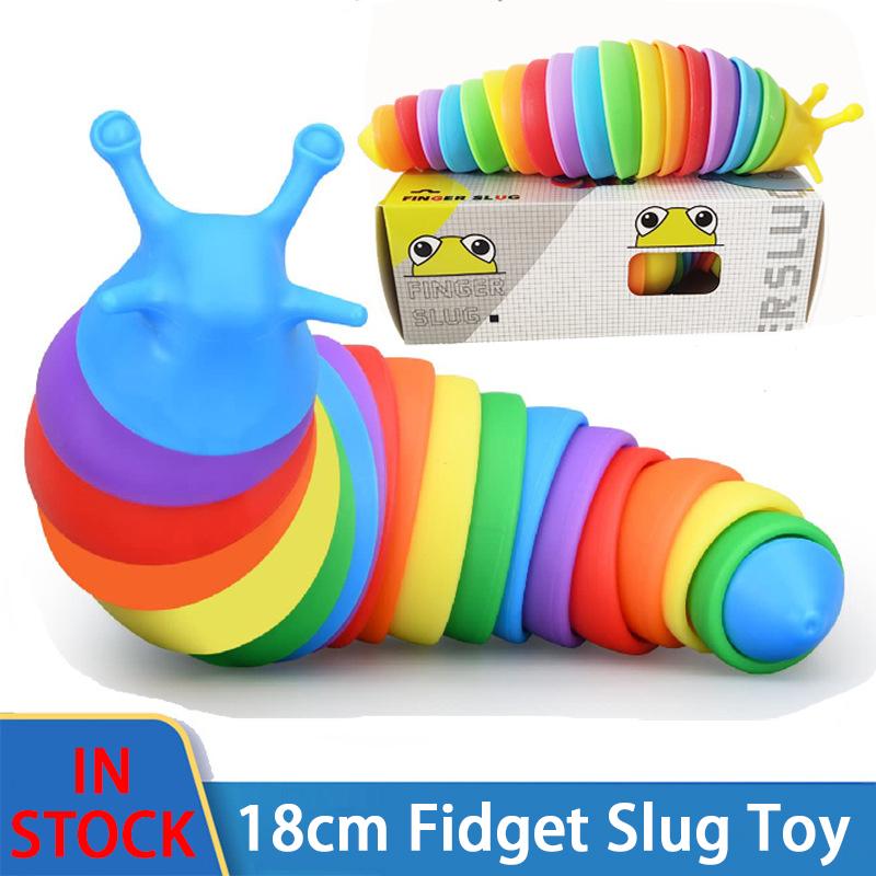 18cm Fidget Slug Decompression Toy Cute Caterpillar Shape Decompressor Office Table Toy Sensory Toy for Children and Adults
18cm Fidget Slug Decompression Toy Cute Caterpillar Shape Decompressor Office Table Toy Sensory Toy for Children and Adults