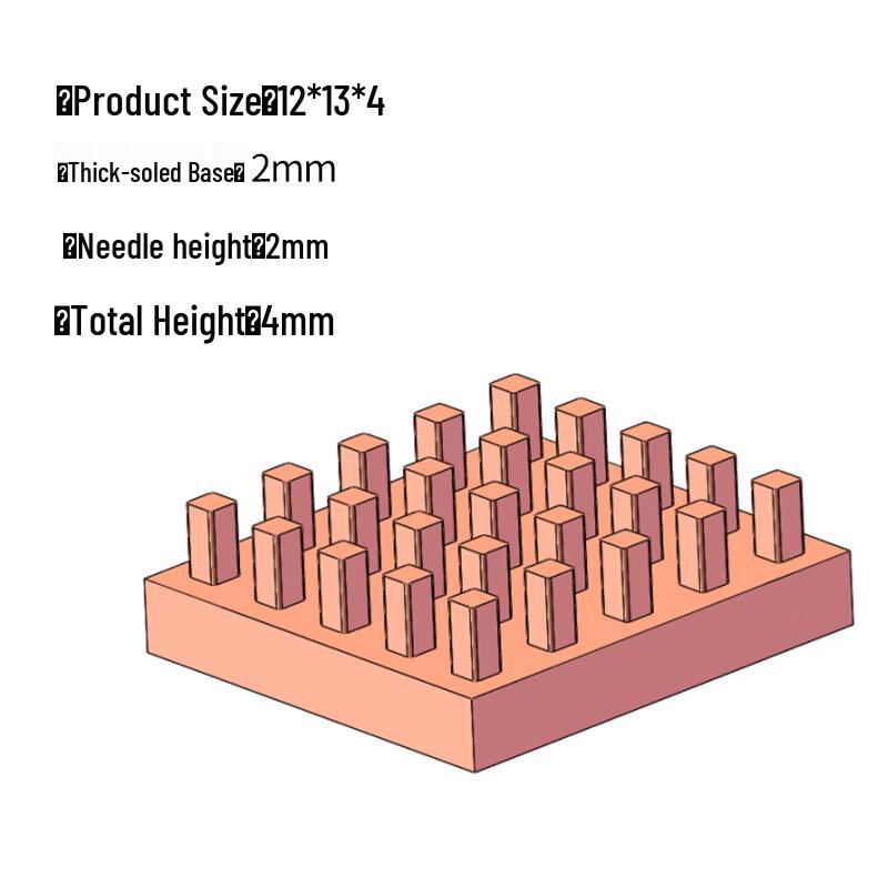 Jun Ding Ying Mini Heatsink (8-Pack)
Jun Ding Ying Mini Heatsink (8-Pack)
