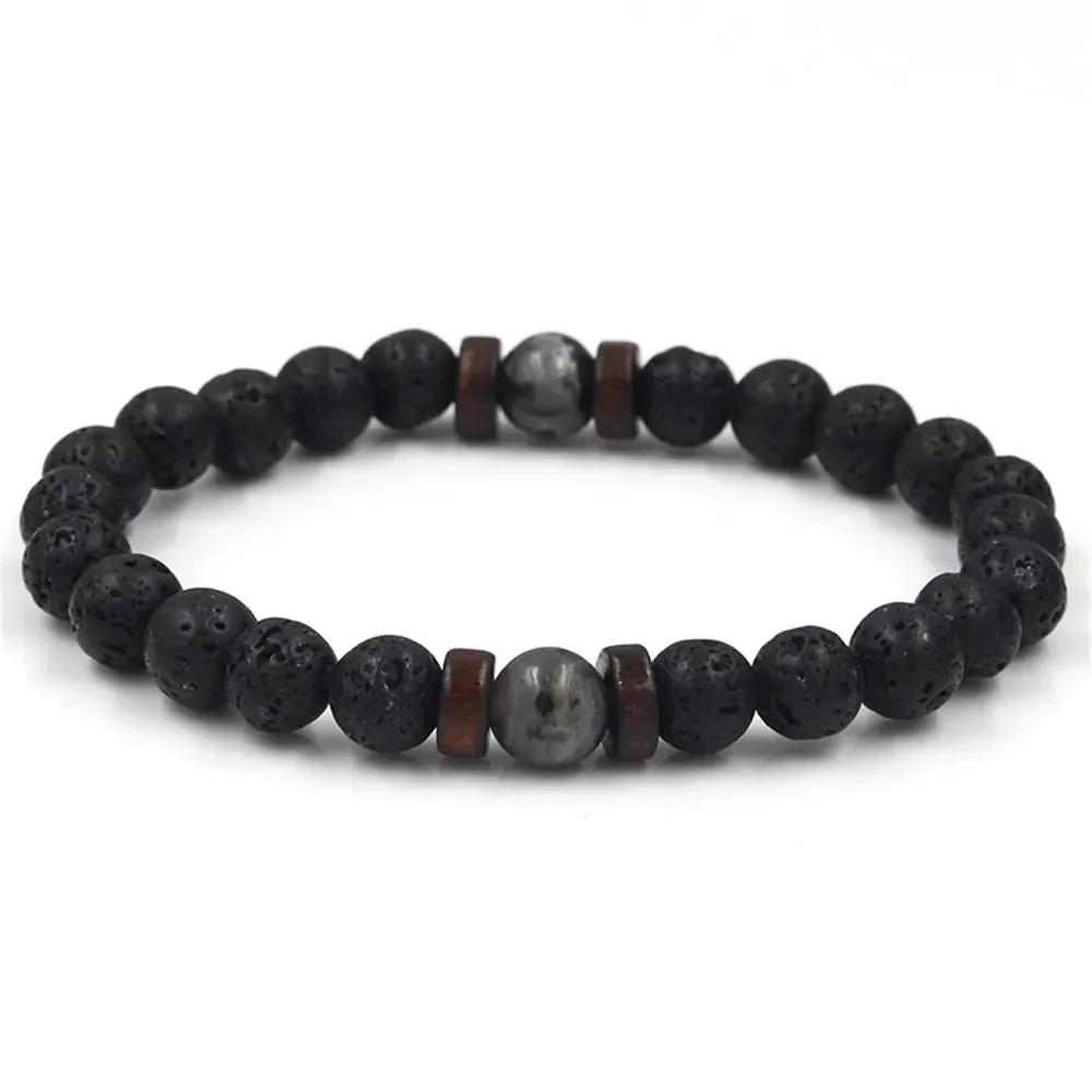 Vintage Irregularity Natural Lava Stone Beaded Couple Bracelet for Men Women Personality Charm Party Bangle Jewelry Accessories
Vintage Irregularity Natural Lava Stone Beaded Couple Bracelet for Men Women Personality Charm Party Bangle Jewelry Accessories