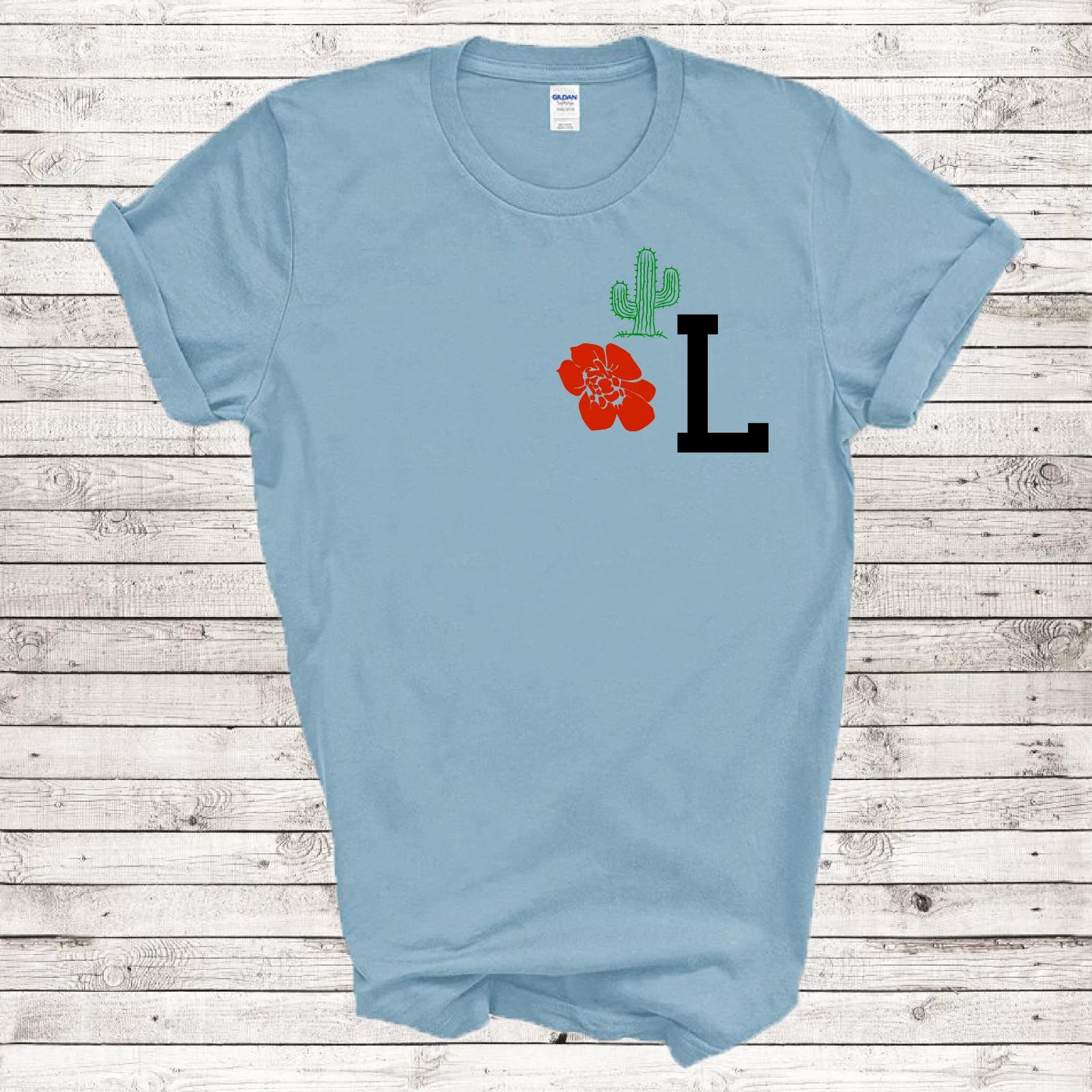 Monogram L Names Flower Cactus Fashion 21st Century Woman Retro Gift T-Shirt M
Monogram L Names Flower Cactus Fashion 21st Century Woman Retro Gift T-Shirt M