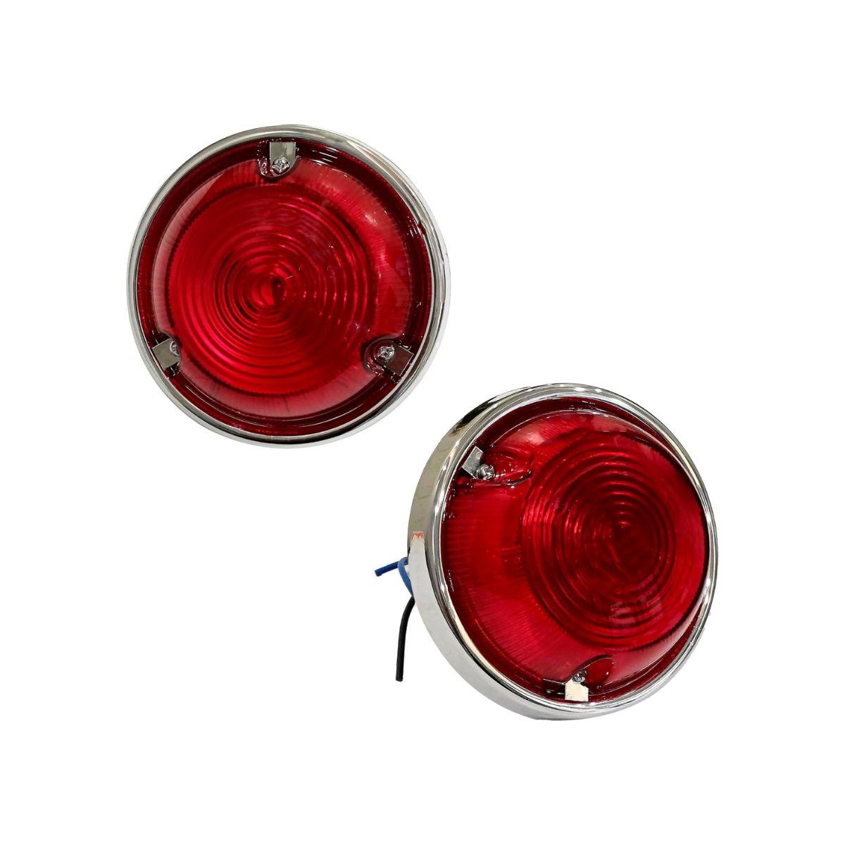 APSMOTIV Round Vintage Tail Lights 2PCS 12V Trailer Stop Turn Signal Brake Marker Clearance Running Chrome for Trucks RV Waterproof червоний
APSMOTIV Round Vintage Tail Lights 2PCS 12V Trailer Stop Turn Signal Brake Marker Clearance Running Chrome for Trucks RV Waterproof червоний