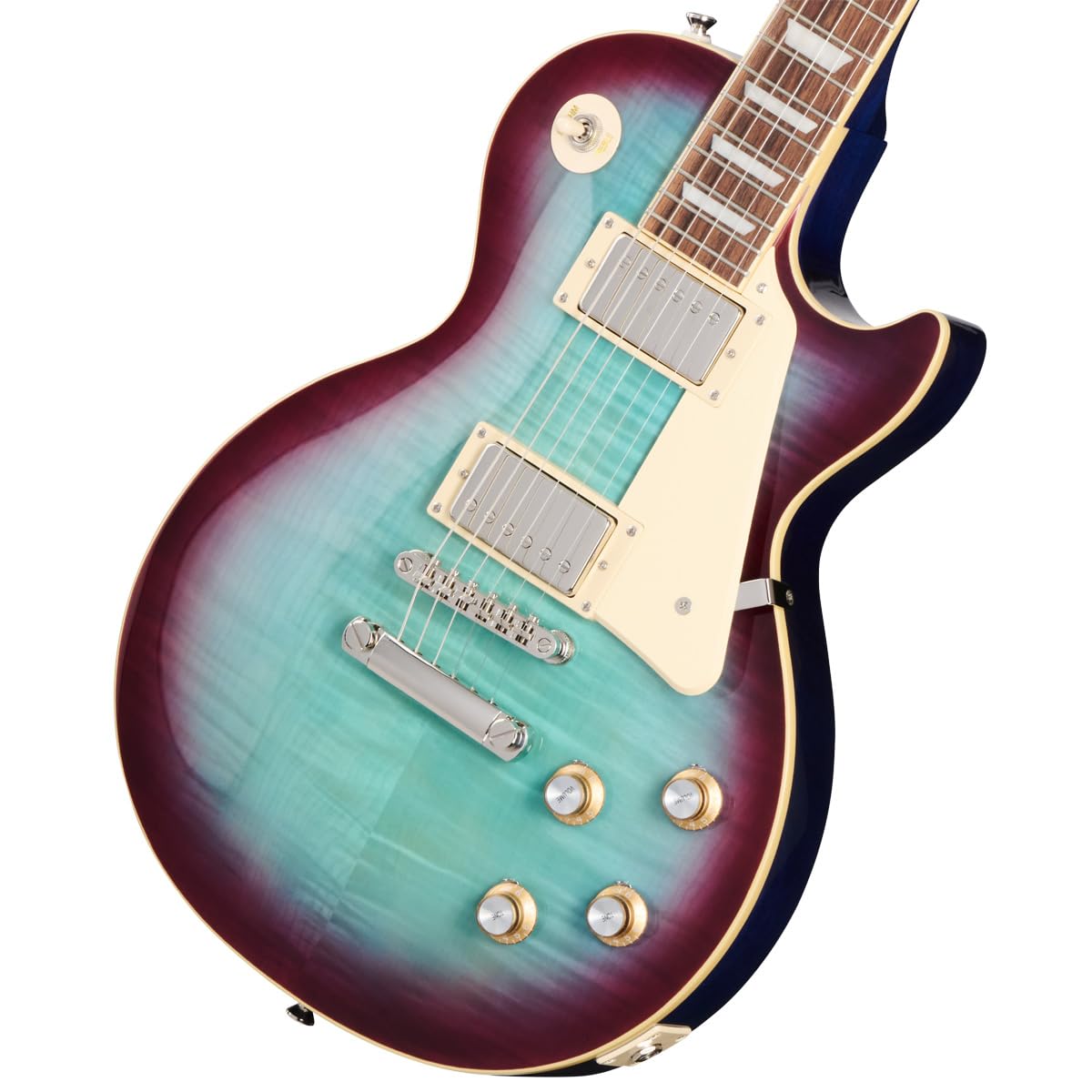 by Gibson Les Paul Standard 60s Figured Blueberry Burst Epiphone Les Paul Epiphone/Inspired
by Gibson Les Paul Standard 60s Figured Blueberry Burst Epiphone Les Paul Epiphone/Inspired