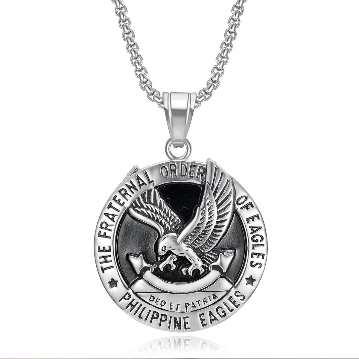 2026 Jewelry Fashion Trend Inlaid Zircon Animal Eagle Pendant Necklace Men s Exquisite Gift Jewelry Necklace 60CM
2026 Jewelry Fashion Trend Inlaid Zircon Animal Eagle Pendant Necklace Men s Exquisite Gift Jewelry Necklace 60CM