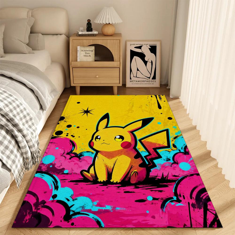 Fashion Entrance Mat Kitchen Carpet Living Room Rugs New Decoration P-pikachu Balcony Doormat Front Door Floor Mats Non-slip Pad 40x60cm
Fashion Entrance Mat Kitchen Carpet Living Room Rugs New Decoration P-pikachu Balcony Doormat Front Door Floor Mats Non-slip Pad 40x60cm
