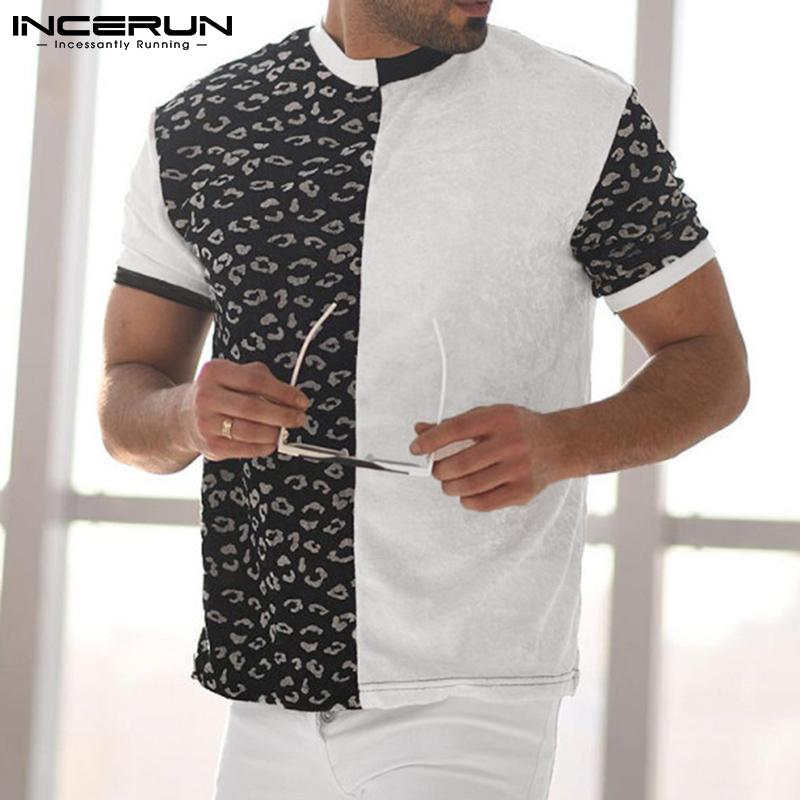 INCERUN Летние мужские цветные свободные топы с короткими рукавами и строчкой
INCERUN Летние мужские цветные свободные топы с короткими рукавами и строчкой