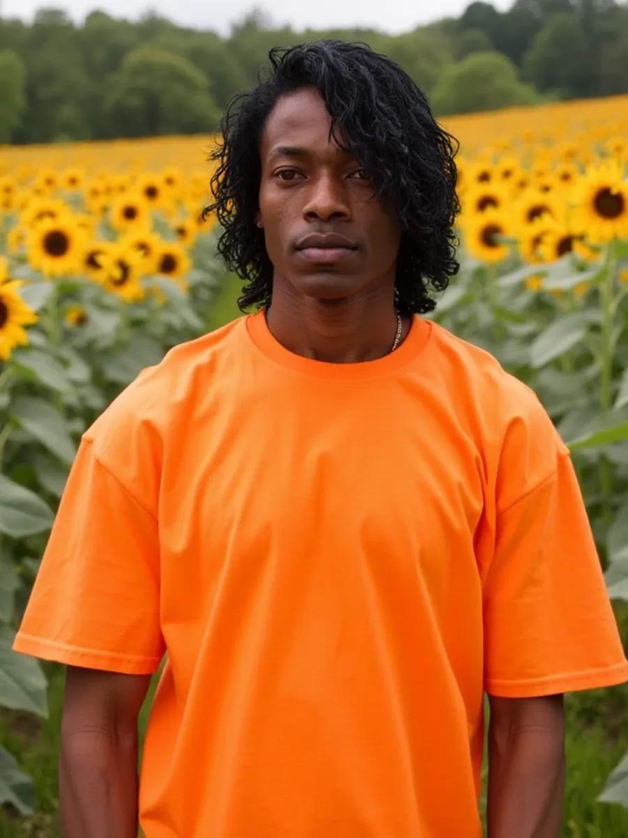 Orange solid oversized T-shirt 4XL
Orange solid oversized T-shirt 4XL