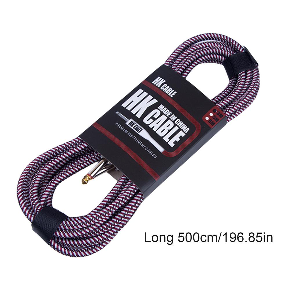Long Electric Guitar Cord High Fidelity Guitar Cable With Clear Sound Quality Silicone Protective Cover Flexible Audio Cable
Long Electric Guitar Cord High Fidelity Guitar Cable With Clear Sound Quality Silicone Protective Cover Flexible Audio Cable