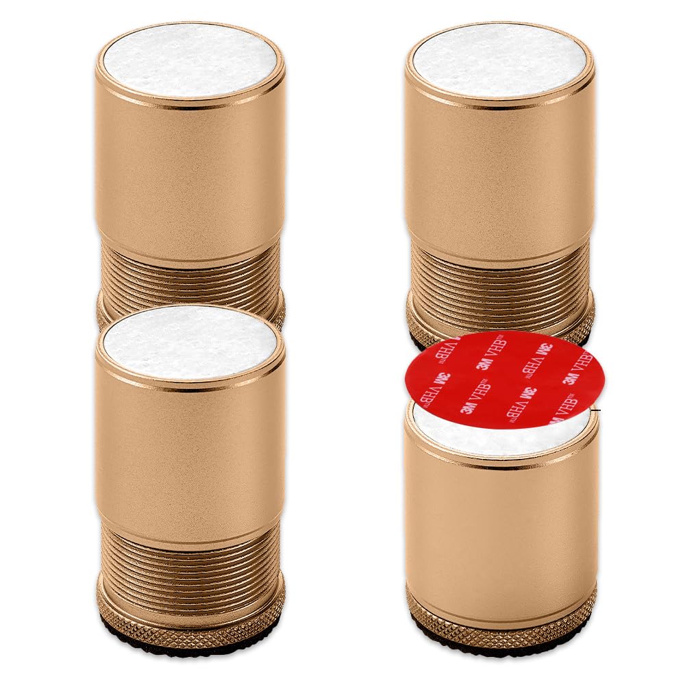 Nicheez Adjustable Height Rotating Aluminum Alloy Table Legs, Set of 4 (Large, Gold)
Nicheez Adjustable Height Rotating Aluminum Alloy Table Legs, Set of 4 (Large, Gold)