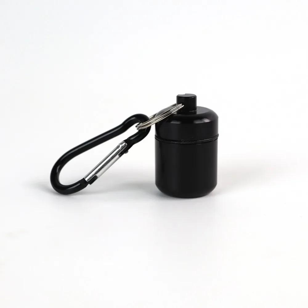 New Premuim Portable Aluminum Waterproof Pill Cases Box Earplug Keychain Case Travel Container for Jewelry or Ear Plugs Sleek чёрный
New Premuim Portable Aluminum Waterproof Pill Cases Box Earplug Keychain Case Travel Container for Jewelry or Ear Plugs Sleek чёрный