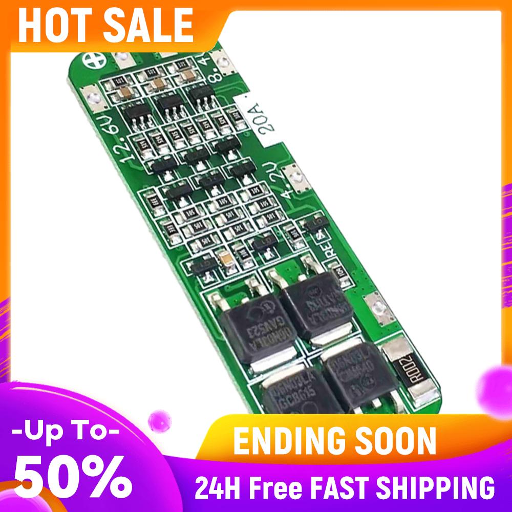59x20x4mm 18650 Charger BMS Protection Board Module Simplified Design 3S 20A Li-ion for Drill Motor China Mainland
59x20x4mm 18650 Charger BMS Protection Board Module Simplified Design 3S 20A Li-ion for Drill Motor China Mainland
