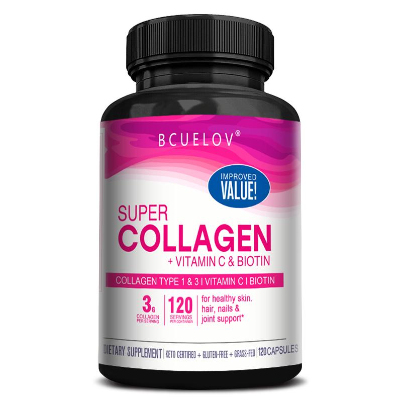 Vitamin C, sodium, protein, Hair Skin Nails Supplements, 120 Capsules 120 Capsules
Vitamin C, sodium, protein, Hair Skin Nails Supplements, 120 Capsules 120 Capsules