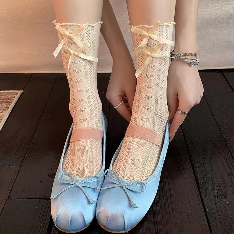 JK Sweet White Hollow Socks for Women Mesh Hollowed Out Thin Nylon Silk Girls Retro Flower Heart Lace Socks Ladies Crew Socks one size бежевий
JK Sweet White Hollow Socks for Women Mesh Hollowed Out Thin Nylon Silk Girls Retro Flower Heart Lace Socks Ladies Crew Socks one size бежевий