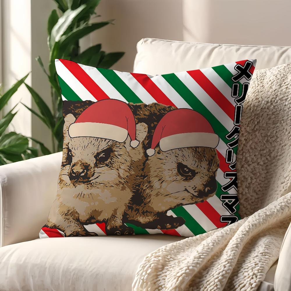 Rock Hyrax Merry Christmas Funny Meme cushion cover For Pillow Printing Sofa Decoration Home Car Room Office Nordic Simplicity 30cmx30cm
Rock Hyrax Merry Christmas Funny Meme cushion cover For Pillow Printing Sofa Decoration Home Car Room Office Nordic Simplicity 30cmx30cm
