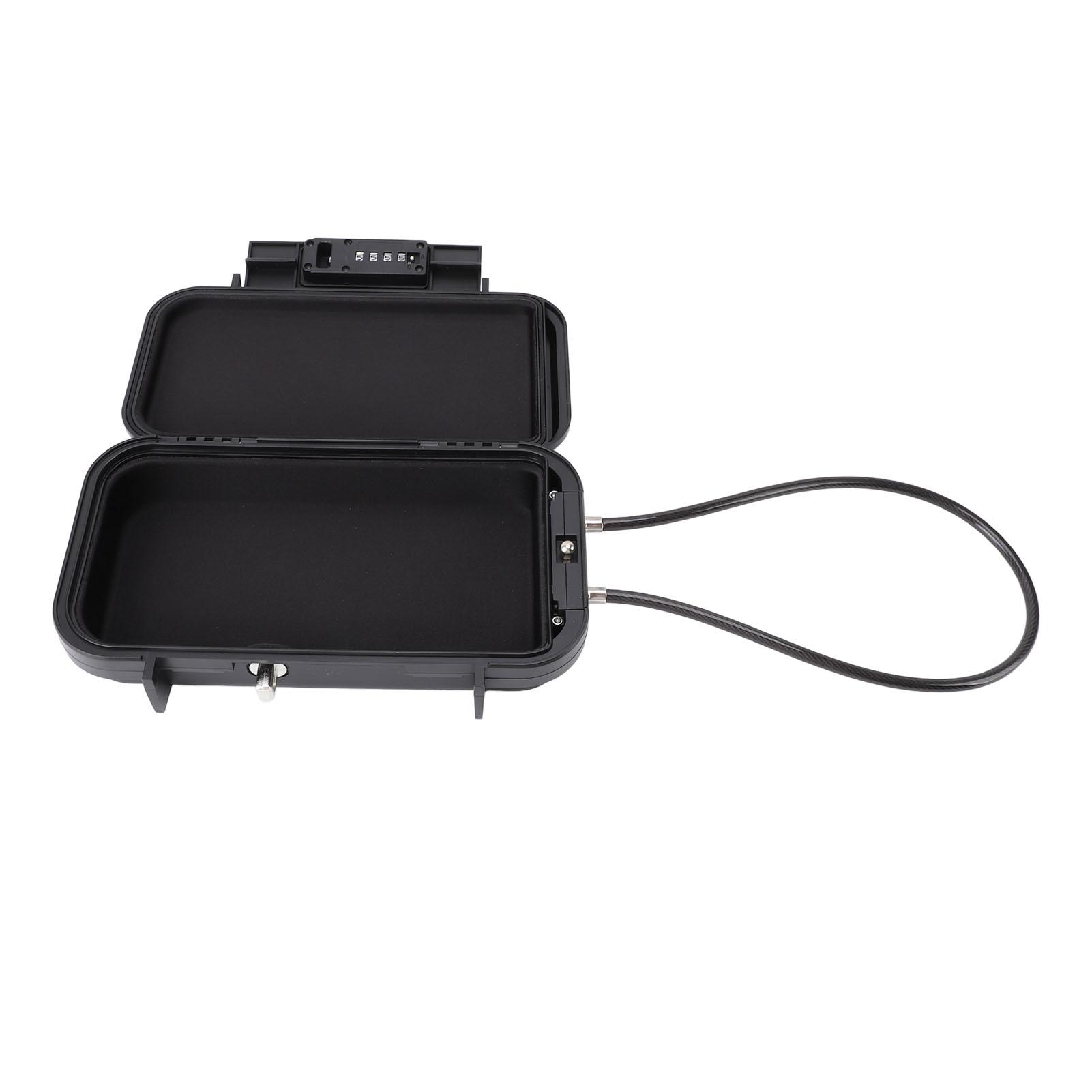 Portable Safe Box Waterproof Detachable Wire Rope Combination Security Case Travel Lock Box for Travel Beach Hotel
Portable Safe Box Waterproof Detachable Wire Rope Combination Security Case Travel Lock Box for Travel Beach Hotel