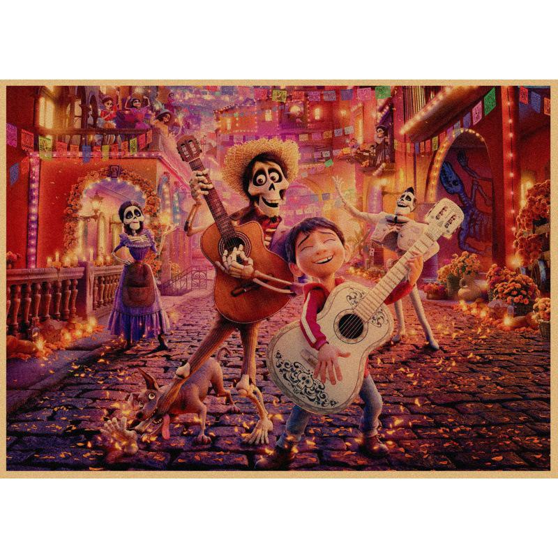 Free Shipping Coco Anime Retro Kraft Paper Poster Wall Art Decor White card paper (non-adhesive) 30*42 cm
Free Shipping Coco Anime Retro Kraft Paper Poster Wall Art Decor White card paper (non-adhesive) 30*42 cm