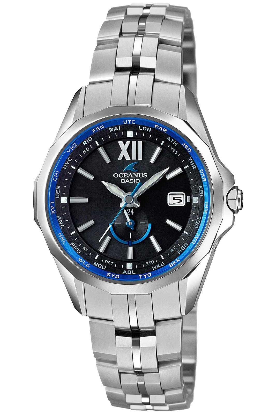 Casio Oceanus Manta Radio-Controlled Solar Watch OCW-S340-1AJF Silver
Casio Oceanus Manta Radio-Controlled Solar Watch OCW-S340-1AJF Silver