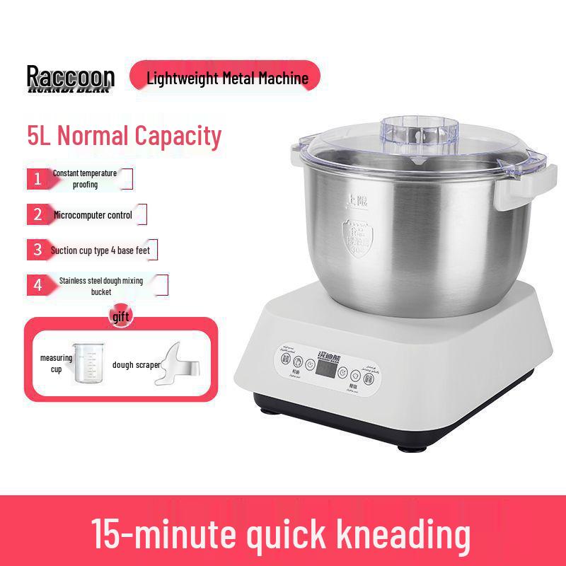 Fully Automatic Large Capacity Dough Kneader & Fermentation Machine with Free Shipping Powerful Imported Motor with Thickened Steel Cup
Fully Automatic Large Capacity Dough Kneader & Fermentation Machine with Free Shipping Powerful Imported Motor with Thickened Steel Cup
