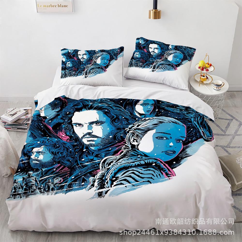 NEW Game Of Thrones Movie Duvet Covers adult luxurious Bedding Set Quilt Cover Twin Full Bedroom Bed Decor for Teens Best Gifts 135x200cm
NEW Game Of Thrones Movie Duvet Covers adult luxurious Bedding Set Quilt Cover Twin Full Bedroom Bed Decor for Teens Best Gifts 135x200cm