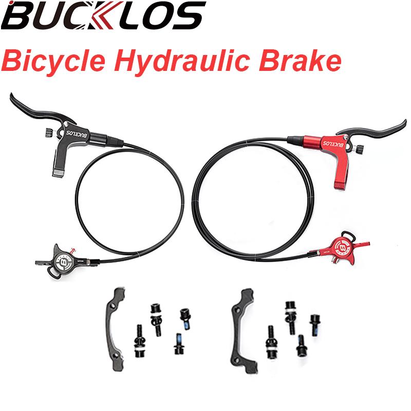 BUCKLOS Road Bicycle Hydraulic Brake Set Mountain Bike Hydraulic Brake Calipers Durable Front Rear Bike Oil Pressure Disc Brakes
BUCKLOS Road Bicycle Hydraulic Brake Set Mountain Bike Hydraulic Brake Calipers Durable Front Rear Bike Oil Pressure Disc Brakes