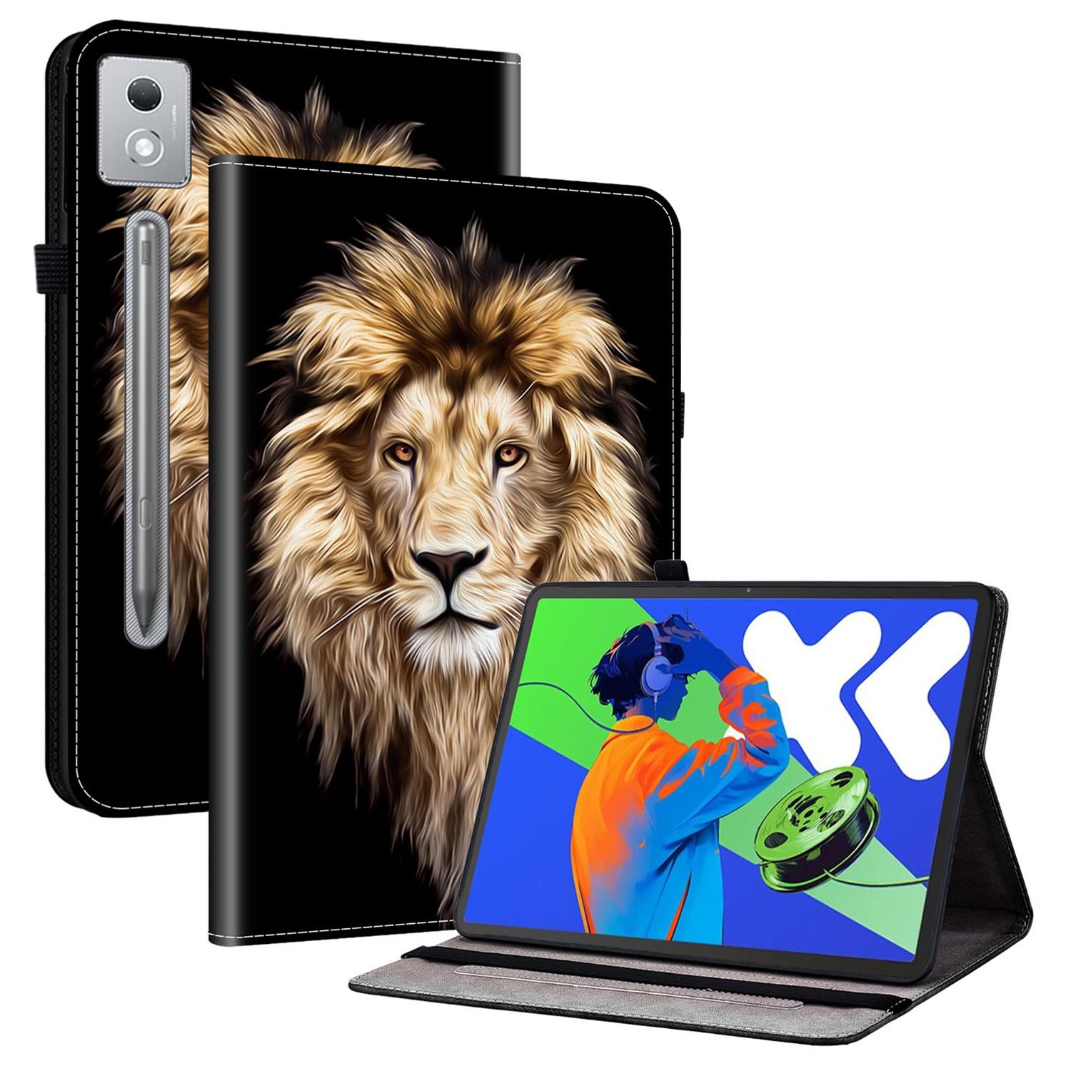 Шкіряний чохол для Lenovo Idea Tab Pro/Tab P12 Pro 12.7 2025/Xiaoxin Pad Pro 12.7 (2025) Чохол-підставка з принтом для планшета Lion Head
Шкіряний чохол для Lenovo Idea Tab Pro/Tab P12 Pro 12.7 2025/Xiaoxin Pad Pro 12.7 (2025) Чохол-підставка з принтом для планшета Lion Head