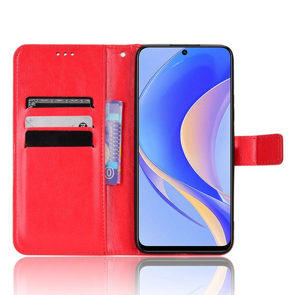 Anti-scratch Phone Case For Huawei nova Y90 4G/Enjoy 50 Pro 4G,Drop-proof Phone Cover Crazy Horse Texture Wallet Stand Shell Red
Anti-scratch Phone Case For Huawei nova Y90 4G/Enjoy 50 Pro 4G,Drop-proof Phone Cover Crazy Horse Texture Wallet Stand Shell Red