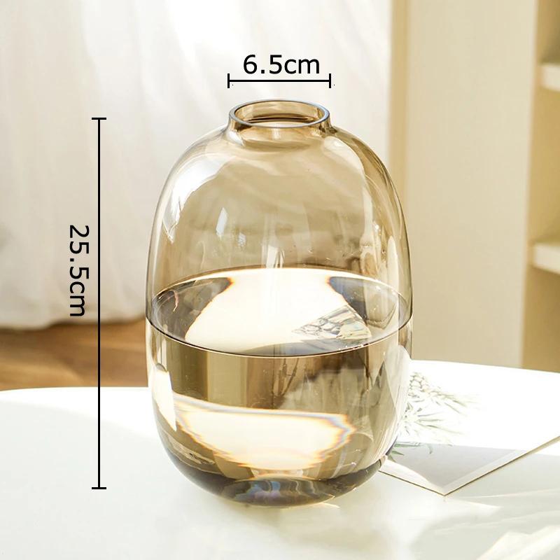 Minimalist Transparent Glass Vase Desk Decoration Flower Arrangement Hydroponics Flower Pots Floral Vases Room Aesthetic Decor
Minimalist Transparent Glass Vase Desk Decoration Flower Arrangement Hydroponics Flower Pots Floral Vases Room Aesthetic Decor