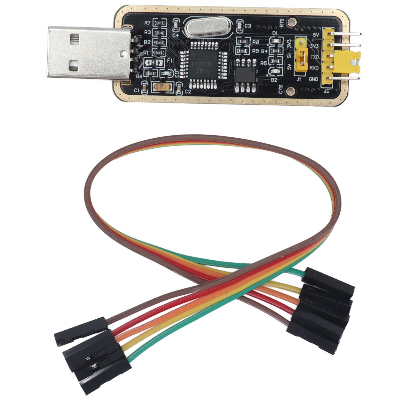 FT232 Module USB to Serial TTL Adapter Upgrade Download Flash Board FT232BL/RL Luxury Gold
FT232 Module USB to Serial TTL Adapter Upgrade Download Flash Board FT232BL/RL Luxury Gold