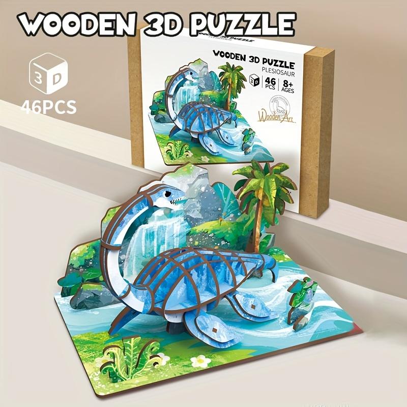 Креативная 3D деревянная головоломка, модель животного, сборка своими руками, развивающий подарок для детей
Креативная 3D деревянная головоломка, модель животного, сборка своими руками, развивающий подарок для детей