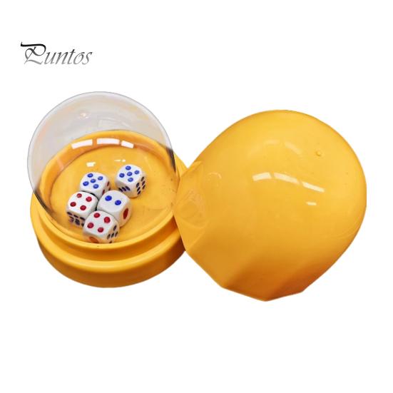 1 Набір Кубик для кидання з прозорою кришкою та основою, 5 кубиків з крапками, ручний стакан-шейкер, для дорослих, для сімейного вечора, для вечірки в барі, для азартних ігор, для пиття, настільна гра, обладнання для казино жовтий
1 Набір Кубик для кидання з прозорою кришкою та основою, 5 кубиків з крапками, ручний стакан-шейкер, для дорослих, для сімейного вечора, для вечірки в барі, для азартних ігор, для пиття, настільна гра, обладнання для казино жовтий