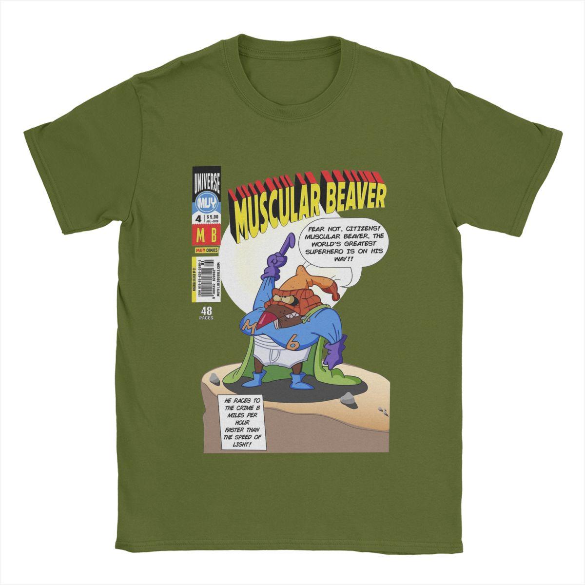 Вінтажна футболка з м язистими сердитими бобрами для чоловіків, з круглим вирізом, 100% бавовна, футболки з коротким рукавом, літній одяг 4XL
Вінтажна футболка з м язистими сердитими бобрами для чоловіків, з круглим вирізом, 100% бавовна, футболки з коротким рукавом, літній одяг 4XL