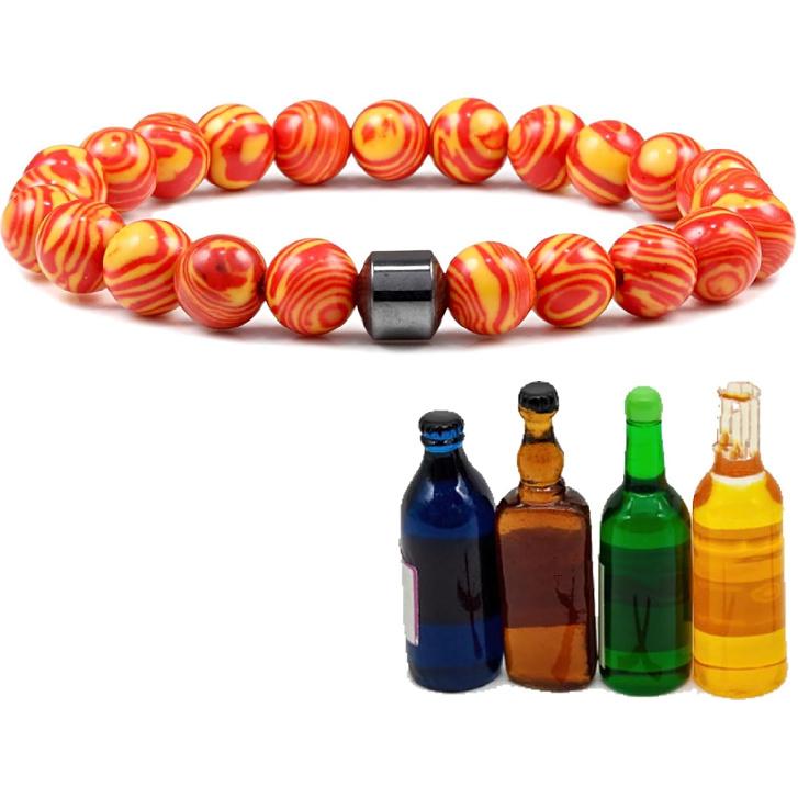 Glame Anti Alcohol Bracelet, Glame International Anti Alcohol Bracelet, GM Magnetic Bead to Reduce the Urge to Drink,Relieve Anxiety and Stress синій
Glame Anti Alcohol Bracelet, Glame International Anti Alcohol Bracelet, GM Magnetic Bead to Reduce the Urge to Drink,Relieve Anxiety and Stress синій