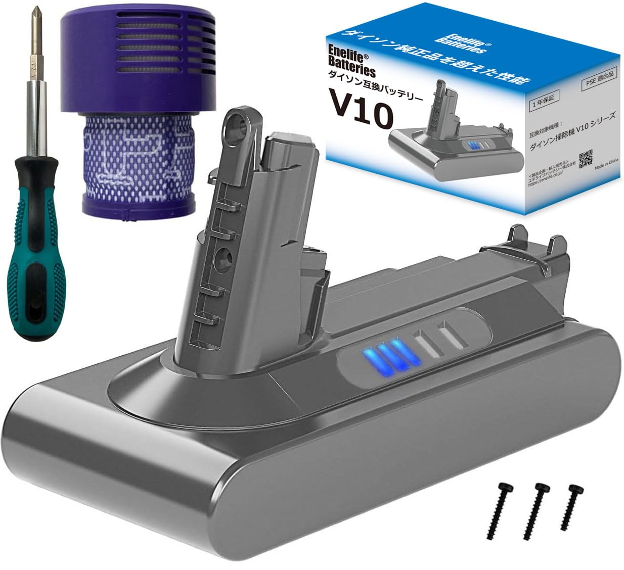 Совместимость с Enelife Dyson Японский малый и компания Оснащен аккумулятором V10 Trigger Fluffy Pro Animal Pro фильтр среднего размера с длительным сроком службы (SV12 и т.д.
Совместимость с Enelife Dyson Японский малый и компания Оснащен аккумулятором V10 Trigger Fluffy Pro Animal Pro фильтр среднего размера с длительным сроком службы (SV12 и т.д.