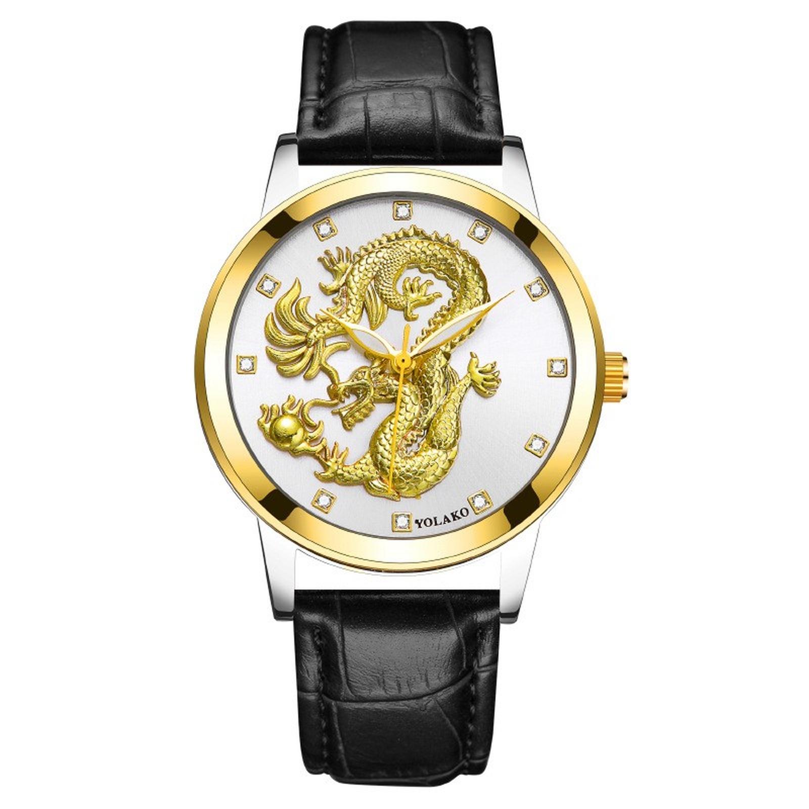 Мужские кожаные деловые модные часы с ремешком для подарков One Size белый
Мужские кожаные деловые модные часы с ремешком для подарков One Size белый