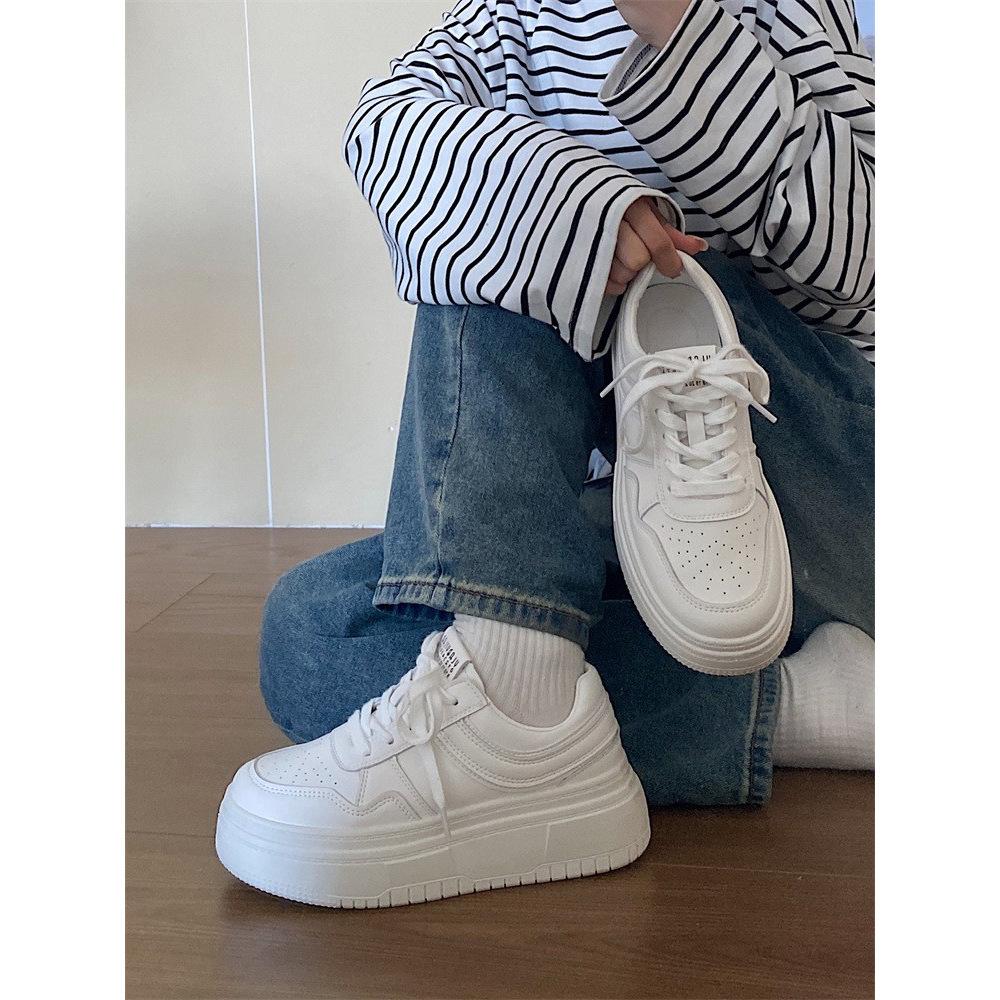 Jinmi Home, New Casual Board Shoes Women s ins Versatile Small Sports Height Increasing Thick-soled White Shoes Children 35 білий
Jinmi Home, New Casual Board Shoes Women s ins Versatile Small Sports Height Increasing Thick-soled White Shoes Children 35 білий