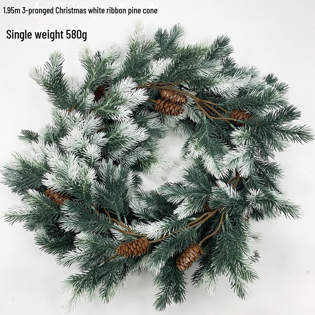 1,95 м рождественская гирлянда из сосновых иголок - мягкая, для украшения дома и улицы
1,95 м рождественская гирлянда из сосновых иголок - мягкая, для украшения дома и улицы