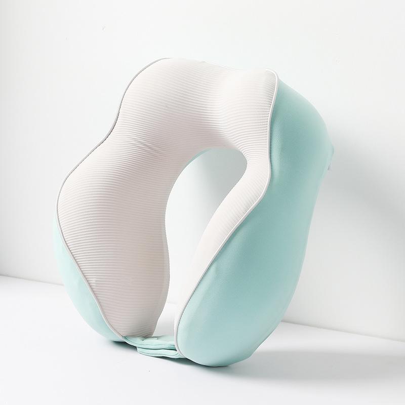 Memory cotton u-shaped pillow ice silk fabric zero-feeling pressure-free space memory cotton neck pillow
Memory cotton u-shaped pillow ice silk fabric zero-feeling pressure-free space memory cotton neck pillow