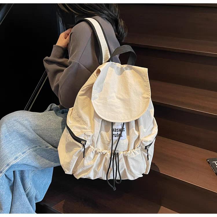 Backpack Women Large-capacity Casual All-matching Student Schoolbag Mountaineering Bag Light Travel 32x16x42 off білий колір
Backpack Women Large-capacity Casual All-matching Student Schoolbag Mountaineering Bag Light Travel 32x16x42 off білий колір