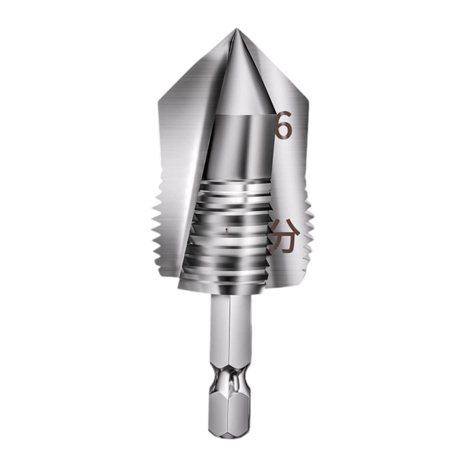 Pipe Lifting Cutter Stepped Drill Bit Reamer Drill Hex Shank for DIY Enthusiasts and Plumbers Water Tube Hole Expansion 1
Pipe Lifting Cutter Stepped Drill Bit Reamer Drill Hex Shank for DIY Enthusiasts and Plumbers Water Tube Hole Expansion 1