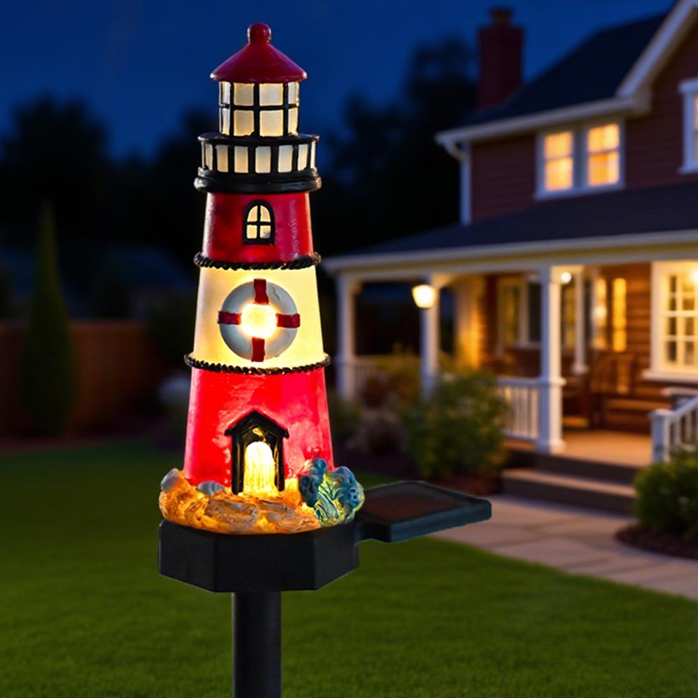 Outdoor Solar Lighthouse Lights with LED Waterproof Resin Design for Garden Yard Landscape Automatic Dusk to Dawn Operation красный
Outdoor Solar Lighthouse Lights with LED Waterproof Resin Design for Garden Yard Landscape Automatic Dusk to Dawn Operation красный
