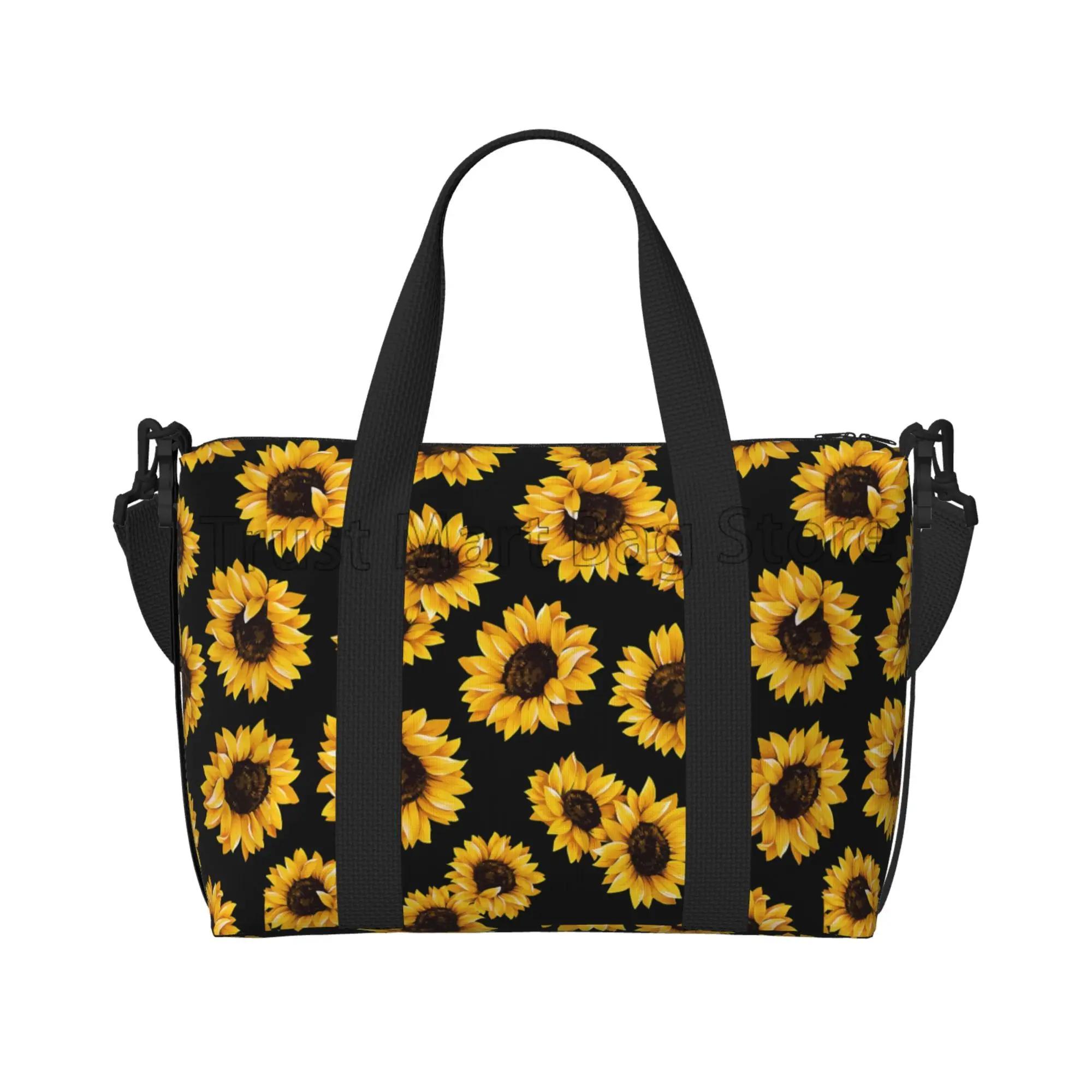 Sunflower Travel Duffle Bag Large Weekender Overnight Bags for Women Men Waterproof Durable Carry on Shoulder Tote Bag for Beach
Sunflower Travel Duffle Bag Large Weekender Overnight Bags for Women Men Waterproof Durable Carry on Shoulder Tote Bag for Beach