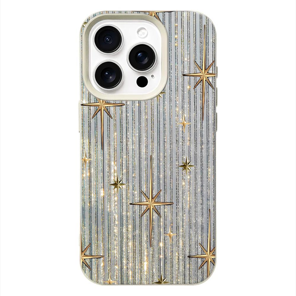 Glitter Stripe Gold Starburst Stylish Phone Case For Iphone 17 Air 16 16e 15 14 13 12 11 Pro Max Shockproof Protective Cover iphone 12 ProMax
Glitter Stripe Gold Starburst Stylish Phone Case For Iphone 17 Air 16 16e 15 14 13 12 11 Pro Max Shockproof Protective Cover iphone 12 ProMax