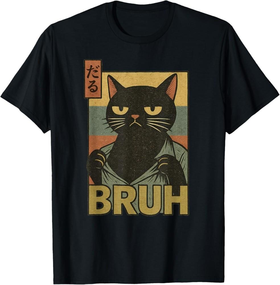 Funny Cat Bruh Teen Boys Girls Men Women Meme Japanese Anime T-Shirt S
Funny Cat Bruh Teen Boys Girls Men Women Meme Japanese Anime T-Shirt S