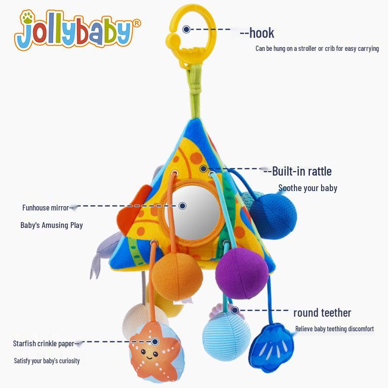 Jollybaby Мобиль для кроватки и прорезыватель Игрушка на шнурке
Jollybaby Мобиль для кроватки и прорезыватель Игрушка на шнурке