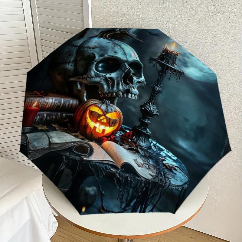 1pc Halloween Decorations Automatic Folding Umbrella - Compact 8-Rib Design,Perfect Gift for Friends & Family yy250926022
1pc Halloween Decorations Automatic Folding Umbrella - Compact 8-Rib Design,Perfect Gift for Friends & Family yy250926022